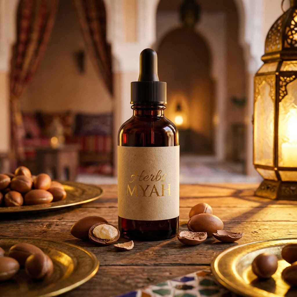 زيت أركان للتجميل