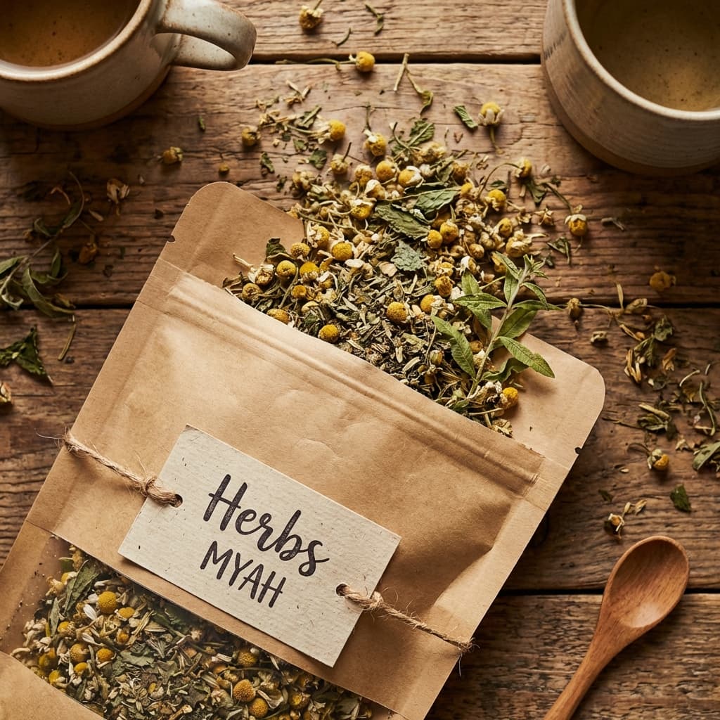 خلطة أعشاب التهدئة